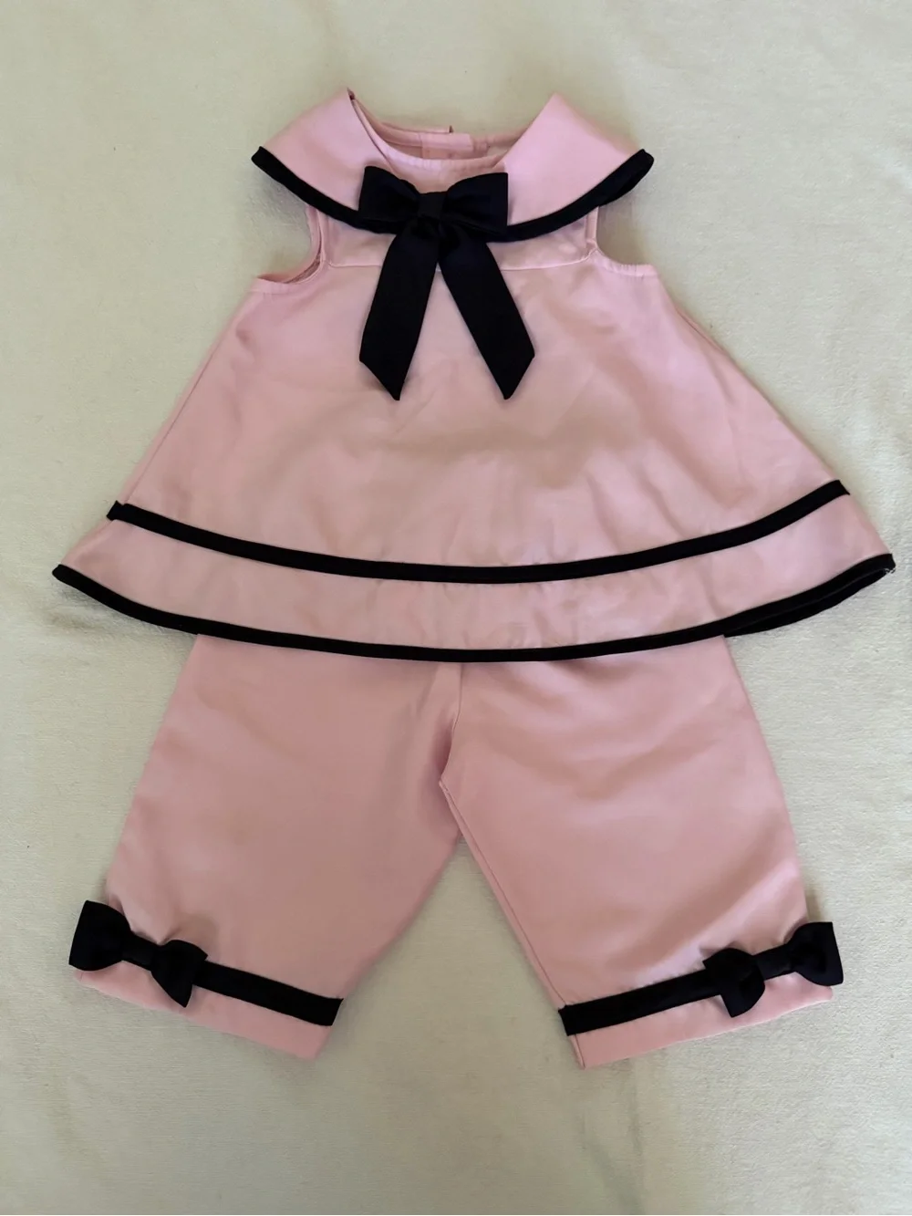 Rare Editions Toddler Girl Pink Sailor Piece  Outfit size 24 month New no tags